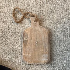 Small wooden decor cutting board